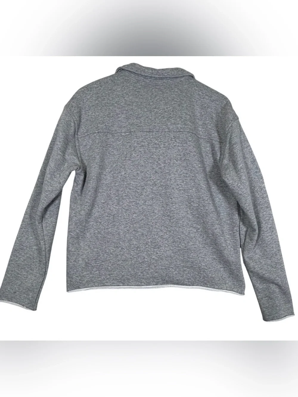EVEREVE
M
Gray Raw Hem Polo Collar Long Sleeve
sweatshirt
EUC - Picture 3 of 7